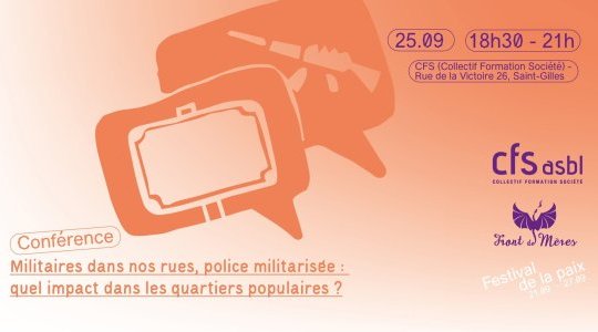 Conférence|Militaires dans nos rues, police militarisée&nbsp;: quel impact dans les quartiers populaires&nbsp;?