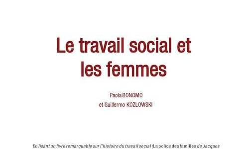 Le travail social et les femmes