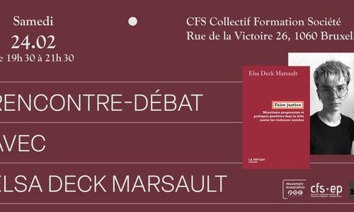 Rencontre-débat avec Elsa Deck Marsault