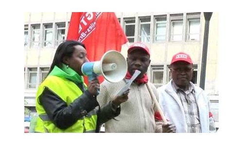 Marche contre la chasse aux chômeurs