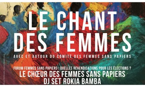 Le chant des femmes - avec et autour du Comité des femmes sans papiers / samedi 3 février 2024
