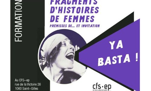 Fragments d’histoires de femmes Basta Ya&nbsp;! 