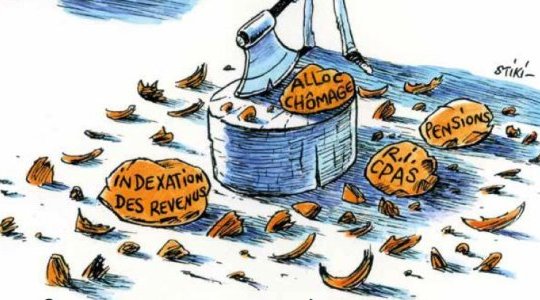 Jeudi 24 avril à 13h00 - Marche exclusion chômage Saint-Gilles